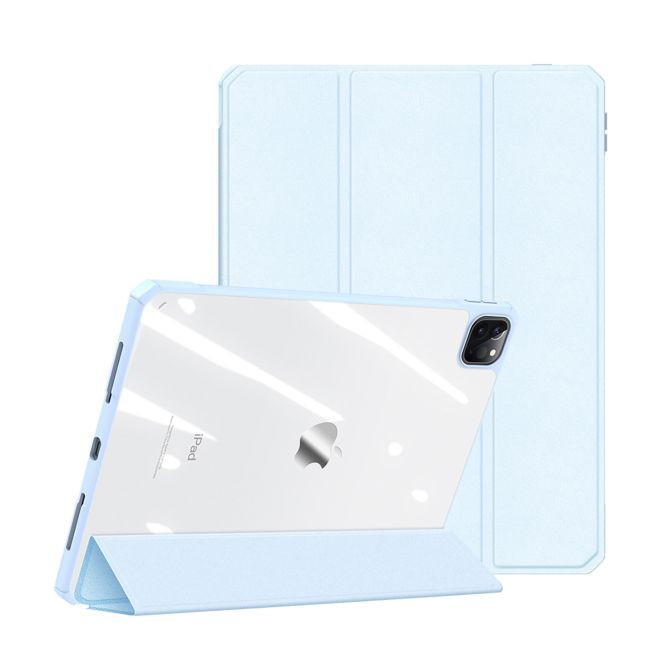 Dux Ducis - iPad Pro 11 (2022 / 2021 / 2020 / 2018) Hülle - Leder Bookcover - Copa Series - blau