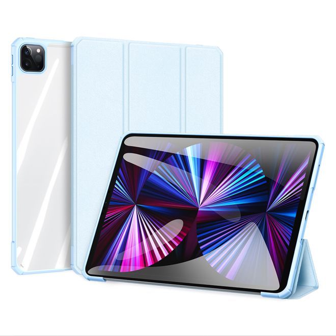 Dux Ducis - iPad Pro 11 (2022 / 2021 / 2020 / 2018) Hülle - Leder Bookcover - Copa Series - blau