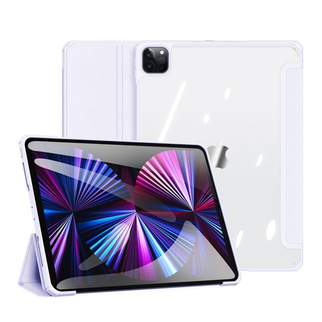 Dux Ducis - iPad Pro 11 (2022 / 2021 / 2020 / 2018) Hülle - Leder Bookcover - Copa Series - purpur