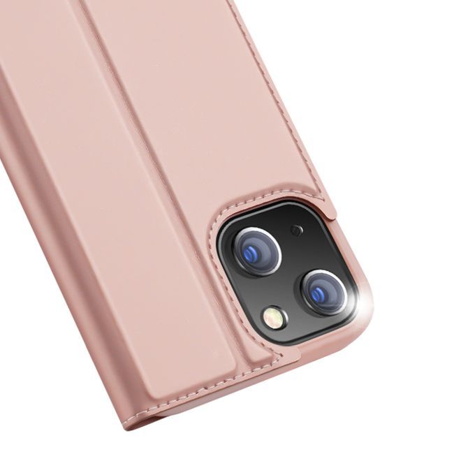 Dux Ducis - iPhone 14 Hülle - Handy Bookcover - Skin Pro Series - rosa