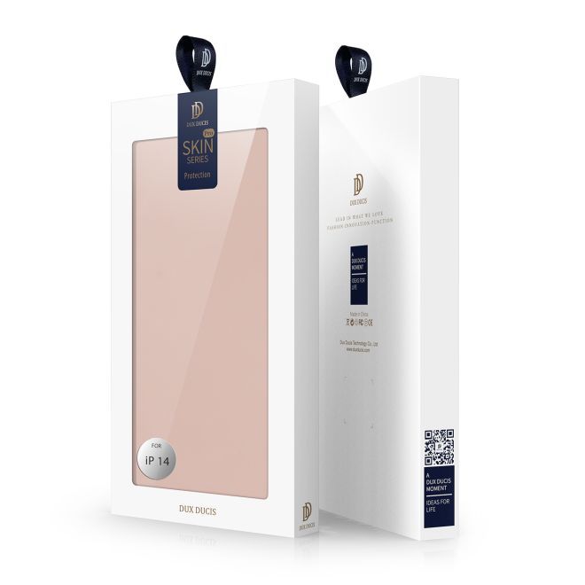 Dux Ducis - iPhone 14 Hülle - Handy Bookcover - Skin Pro Series - rosa