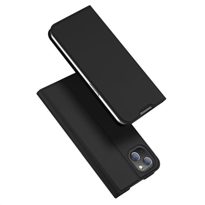 Dux Ducis - iPhone 14 Plus Hülle - Handy Bookcover - Skin Pro Series - schwarz