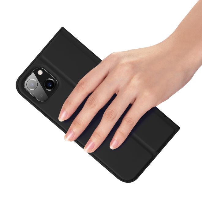 Dux Ducis - iPhone 14 Plus Hülle - Handy Bookcover - Skin Pro Series - schwarz