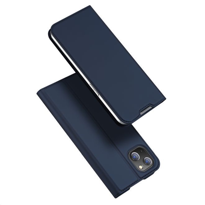Dux Ducis - iPhone 14 Plus Hülle - Handy Bookcover - Skin Pro Series - blau