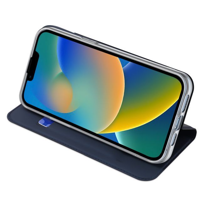 Dux Ducis - iPhone 14 Plus Hülle - Handy Bookcover - Skin Pro Series - blau