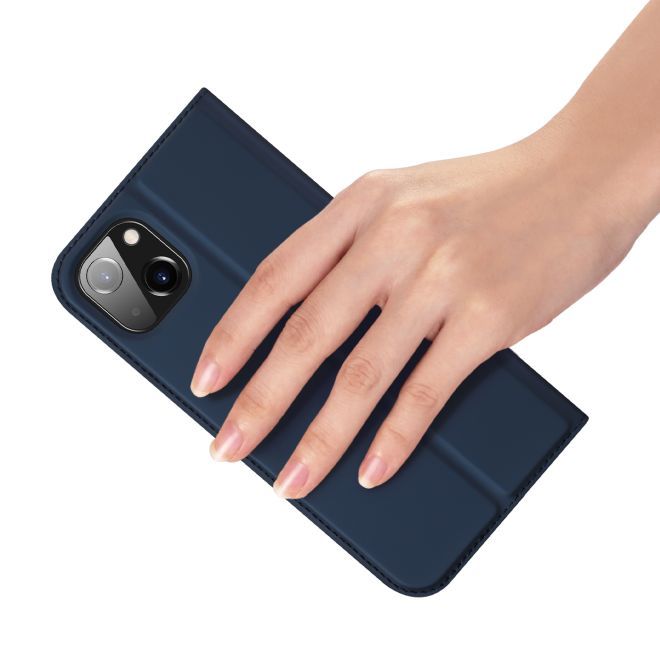 Dux Ducis - iPhone 14 Plus Hülle - Handy Bookcover - Skin Pro Series - blau