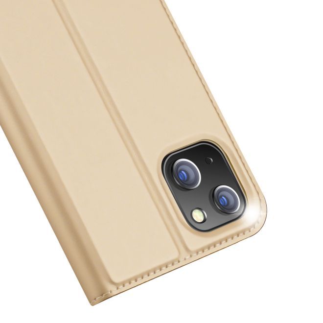 Dux Ducis - iPhone 14 Plus Hülle - Handy Bookcover - Skin Pro Series - gold