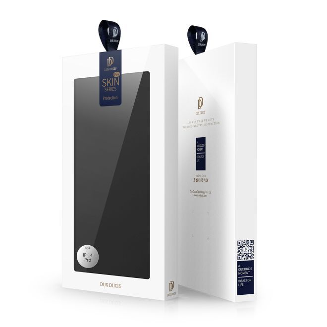 Dux Ducis - iPhone 14 Pro Hülle - Handy Bookcover - Skin Pro Series - schwarz