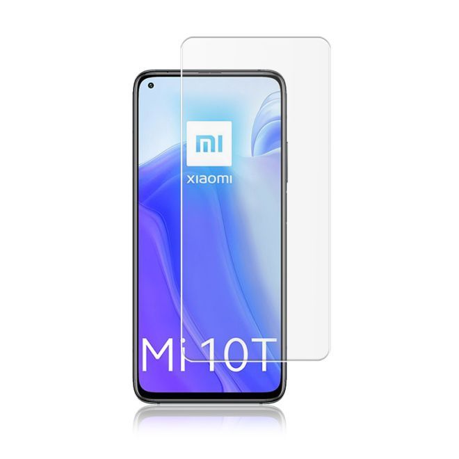 Xiaomi Mi 10T / Mi 10T Pro Panzerglas 2.5D Full Cover - Full Glue Displayschutz (0.33 mm) - transparent
