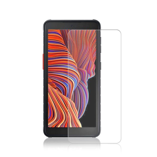 Samsung Galaxy Xcover 5 Panzerglas 2.5D Full Cover - Full Glue Displayschutz (0.33 mm) - transparent