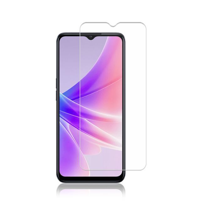 Oppo A77 5G / A57 4G / A57s / A57e Panzerglas 2.5D Full Cover - Full Glue Displayschutz (0.33 mm) - transparent