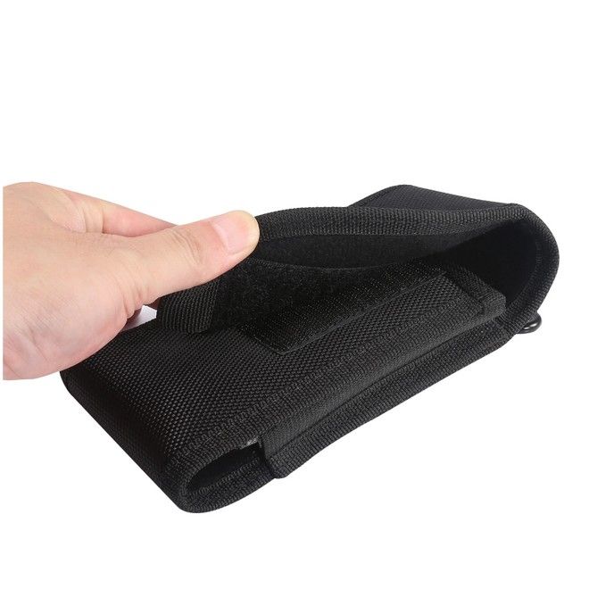 Universelle Outdoor Gürtel Handyhülle (5.4 bis 6.9") - inkl. Karabiner & Stifthalter - Wild Series - schwarz