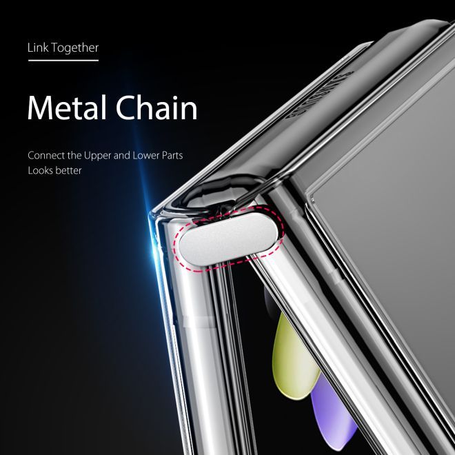 Dux Ducis - Samsung Galaxy Z Flip4 5G Hülle - Hardcase - Clin Series - transparent