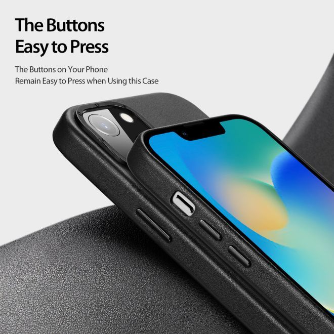 Dux Ducis - iPhone 14 Plus Hülle - MagSafe kompatibel - Hardcase - Grit Series - schwarz