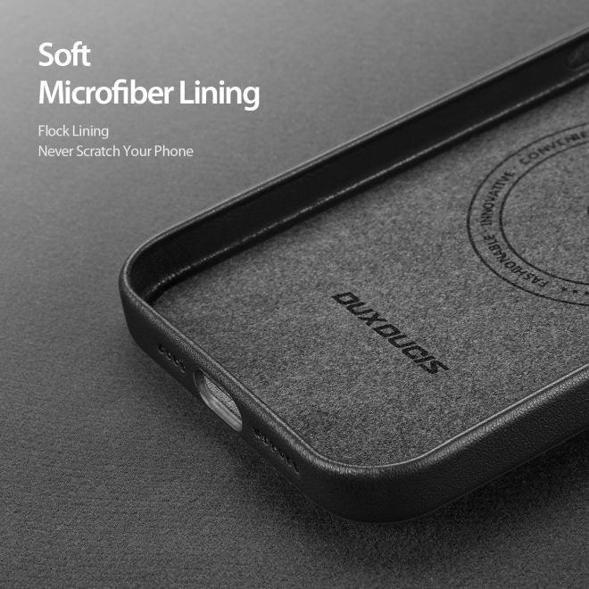 Dux Ducis - iPhone 14 Plus Hülle - MagSafe kompatibel - Hardcase - Grit Series - schwarz