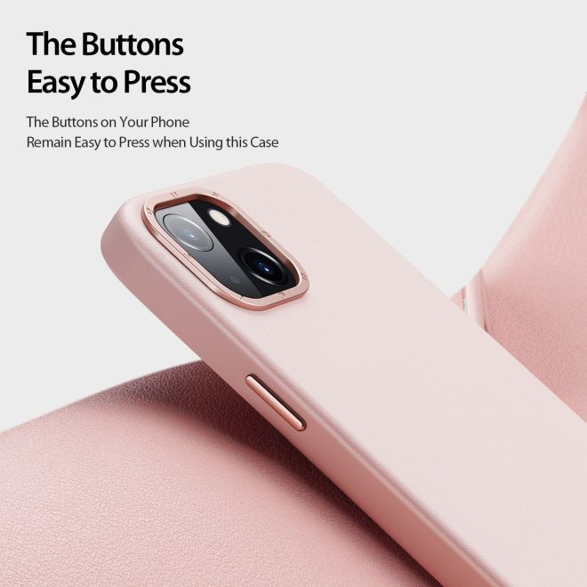 Dux Ducis - iPhone 14 Plus Hülle - MagSafe kompatibel - Hardcase - Grit Series - pink