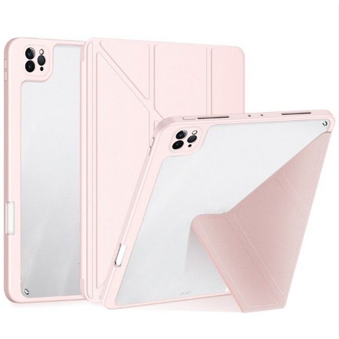 Dux Ducis - iPad Pro 11 (2022 / 2021 / 2020 / 2018) Hülle - Leder Bookcover - Magi Series - pink