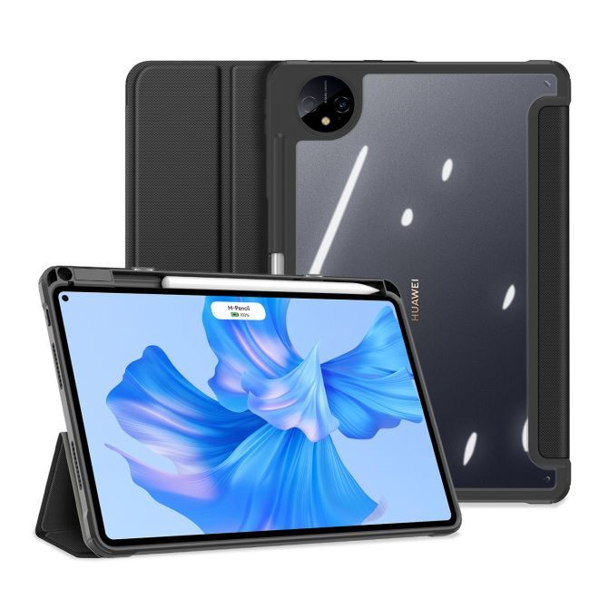 Dux Ducis - Huawei MatePad Pro 11 (2022) Hülle - Leder Bookcover - Toby Series - schwarz