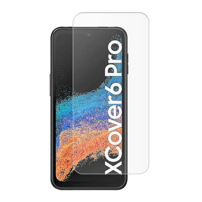 Samsung Galaxy Xcover6 Pro Panzerglas 2.5D Full Cover - Full Glue Displayschutz (0.33 mm) - transparent