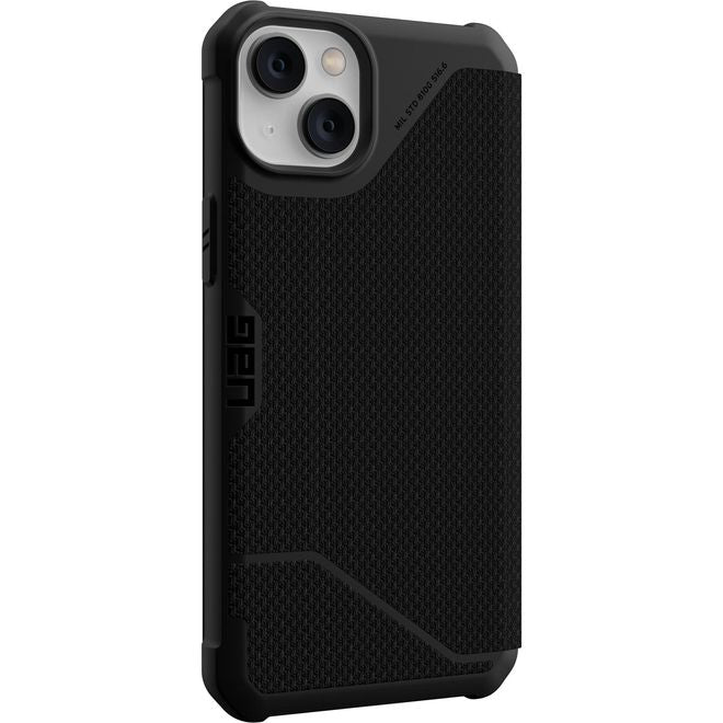 UAG - iPhone 14 Plus Hülle - Robustes Hardcase - Metropolis Series - kevlar schwarz