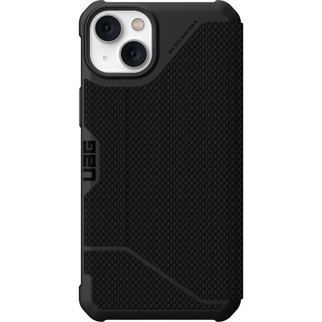 UAG - iPhone 14 Plus Hülle - Robustes Hardcase - Metropolis Series - kevlar schwarz