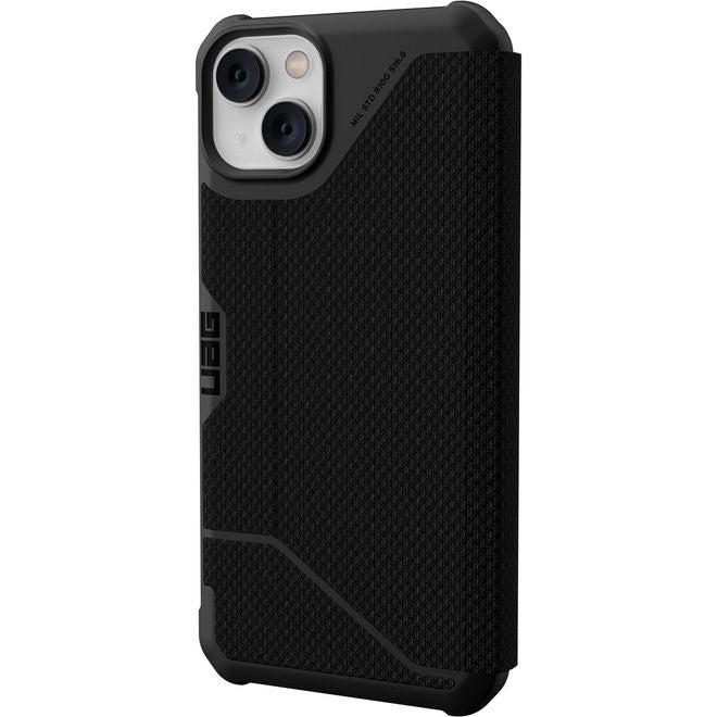 UAG - iPhone 14 Plus Hülle - Robustes Hardcase - Metropolis Series - kevlar schwarz