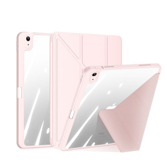 Dux Ducis - iPad 2025 (11. Gen) / iPad 2022 (10. Gen) Hülle - Leder Bookcover - Magi Series - pink