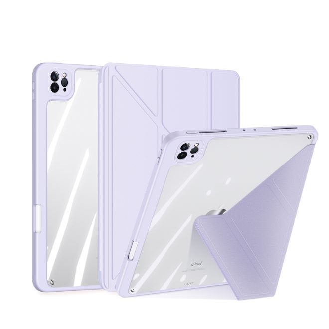 Dux Ducis - iPad Pro 11 (2022 / 2021 / 2020 / 2018) Hülle - Leder Bookcover - Magi Series - purpur
