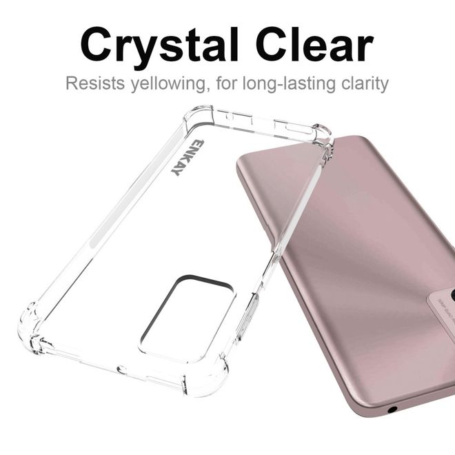 Enkay - Motorola Moto G42 4G Handyhülle - Robustes TPU Softcase - transparent