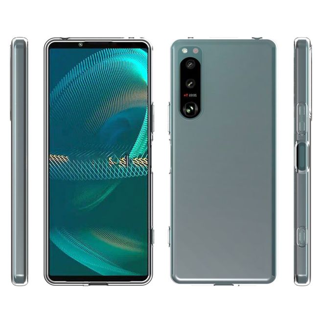 Sony Xperia 5 IV 5G Hülle - Softcase TPU Series - transparent