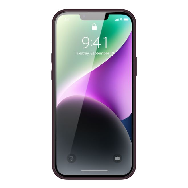 Dux Ducis - iPhone 14 Hülle - Edles Hardcase - Yolo Series - purpur