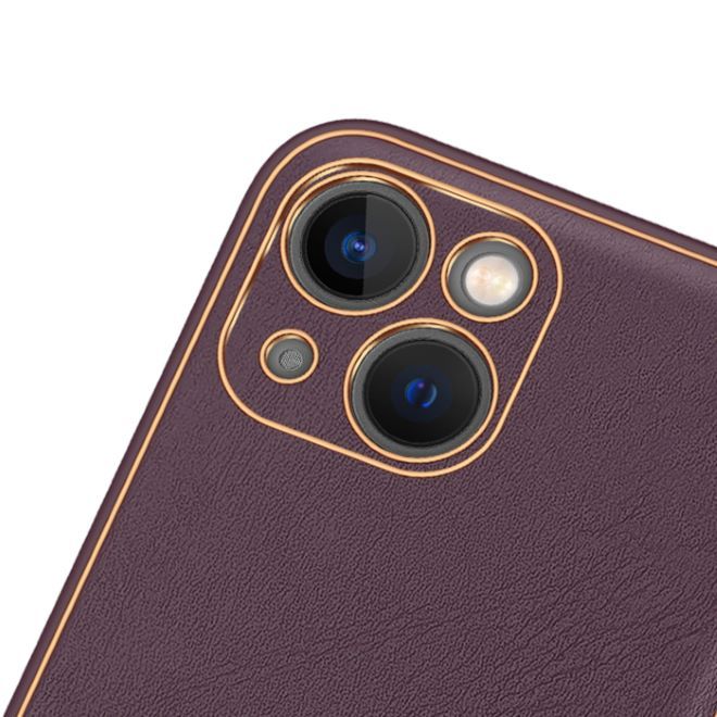 Dux Ducis - iPhone 14 Hülle - Edles Hardcase - Yolo Series - purpur