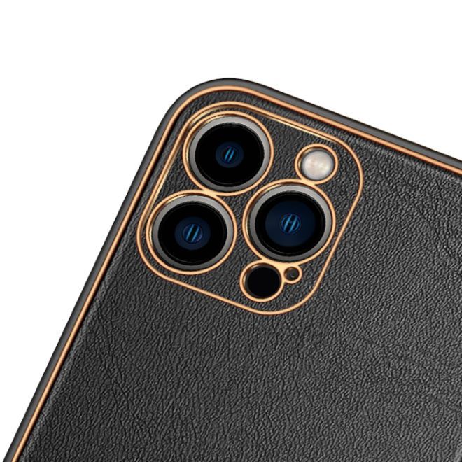 Dux Ducis - iPhone 14 Pro Hülle - Edles Hardcase - Yolo Series - schwarz