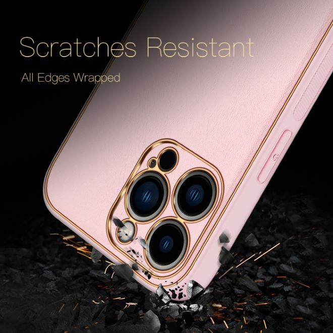 Dux Ducis - iPhone 14 Pro Max Hülle - Edles Hardcase - Yolo Series - pink