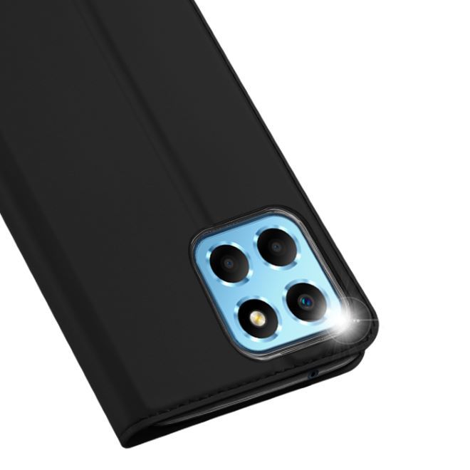 Dux Ducis - Honor X8 5G Hülle  - Handy Bookcover - Skin Pro Series - schwarz