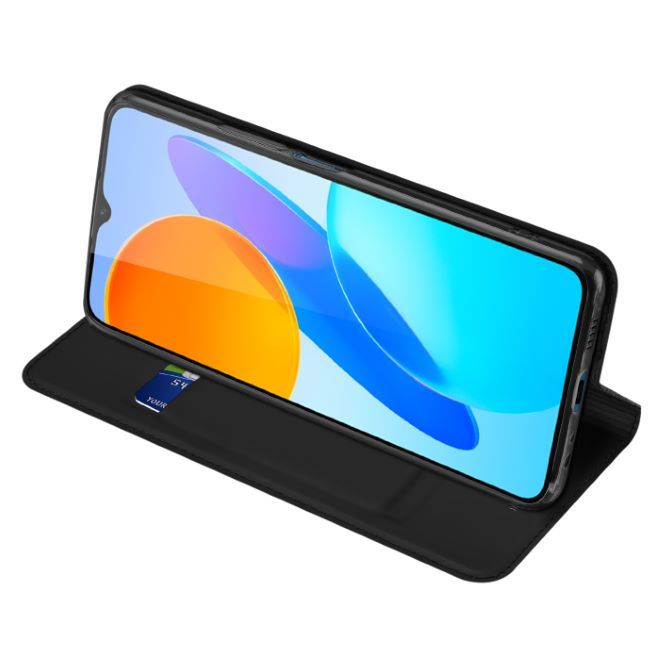 Dux Ducis - Honor X8 5G Hülle  - Handy Bookcover - Skin Pro Series - schwarz