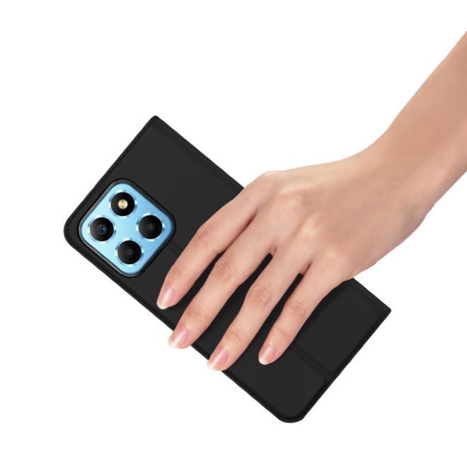 Dux Ducis - Honor X8 5G Hülle  - Handy Bookcover - Skin Pro Series - schwarz