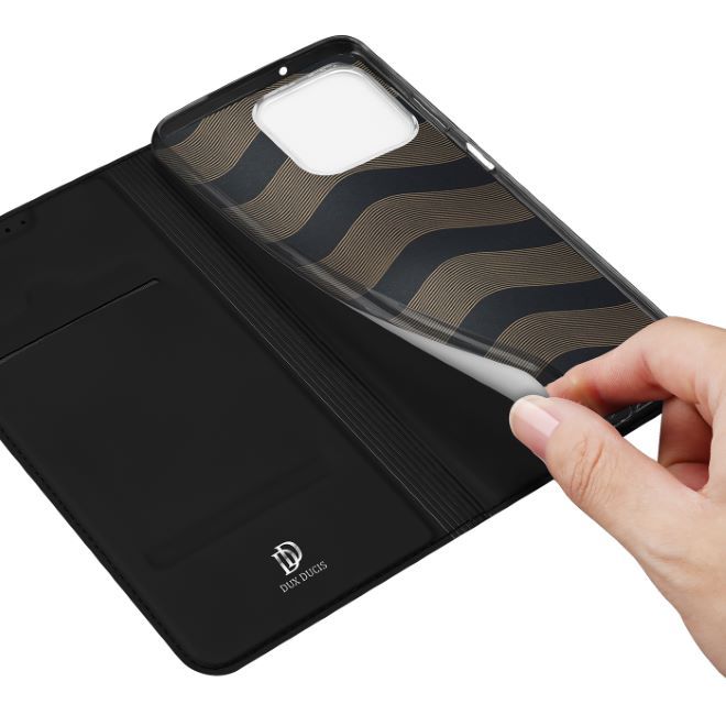 Dux Ducis - Honor X8 5G Hülle  - Handy Bookcover - Skin Pro Series - schwarz