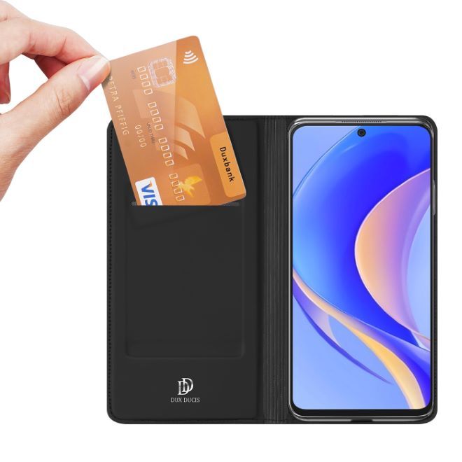 Dux Ducis - Huawei Nova Y90 Hülle  - Handy Bookcover - Skin Pro Series - schwarz
