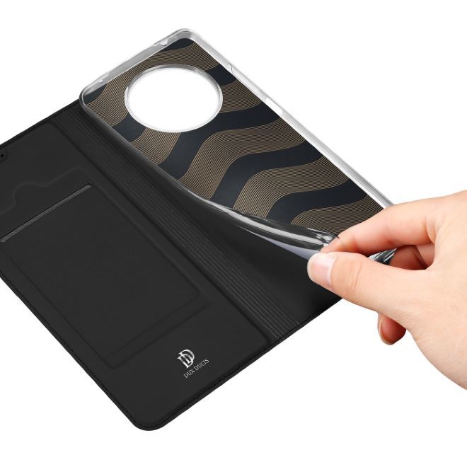 Dux Ducis - Huawei Nova Y90 Hülle  - Handy Bookcover - Skin Pro Series - schwarz
