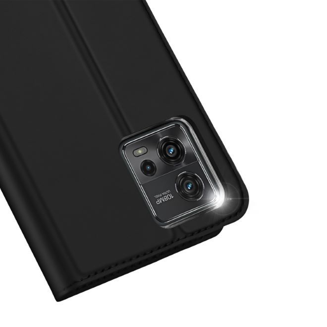 Dux Ducis - Motorola Moto G72 4G Hülle  - Handy Bookcover - Skin Pro Series - schwarz