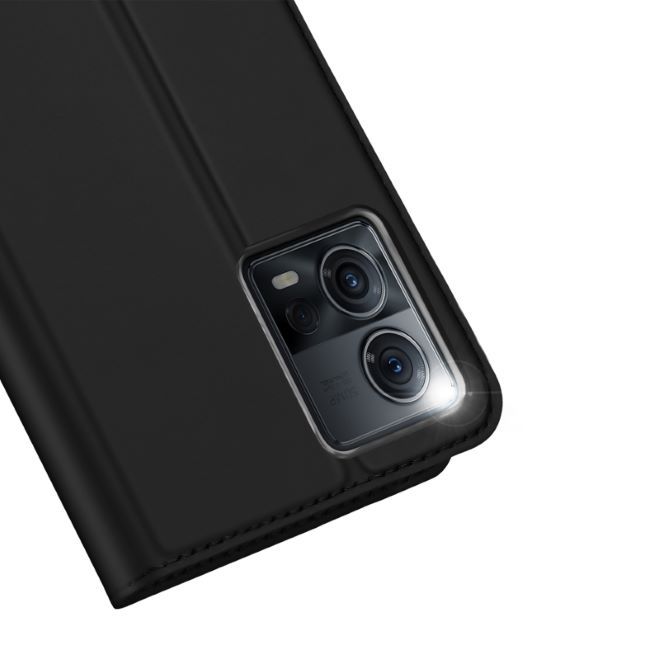 Dux Ducis - Motorola Edge 30 Fusion Hülle  - Handy Bookcover - Skin Pro Series - schwarz