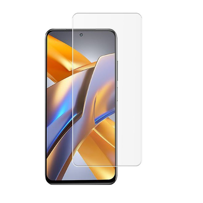 Xiaomi Poco M5s 4G 2.5D Full Cover - Full Glue Displayschutz (0.33 mm) - transparent