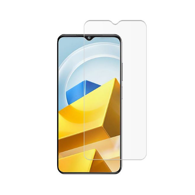 Xiaomi Poco M5 2.5D Full Cover - Full Glue Displayschutz (0.33 mm) - transparent