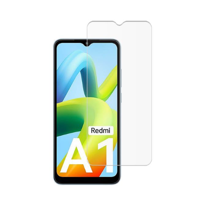 Xiaomi Redmi A1 / Redmi A2 2.5D Full Cover - Full Glue Displayschutz (0.33 mm) - transparent