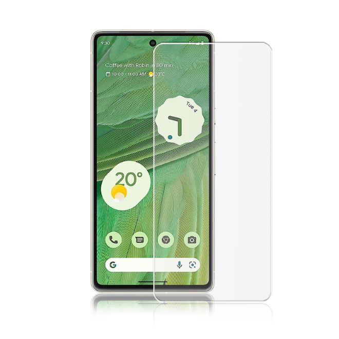 Google Pixel 7 2.5D Full Cover - Full Glue Displayschutz (0.33 mm) - transparent