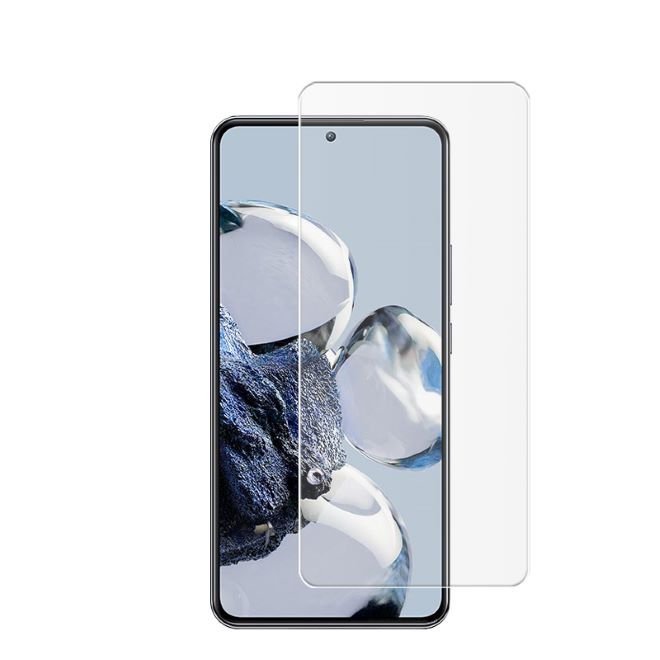 Xiaomi 12T Pro 2.5D Full Cover - Full Glue Displayschutz (0.33 mm) - transparent