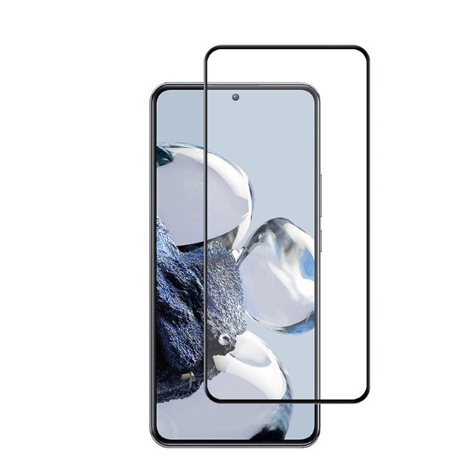 Xiaomi 12T Pro Panzerglas 3D Full Cover - Full Glue Displayschutz (0.33 mm) - schwarz