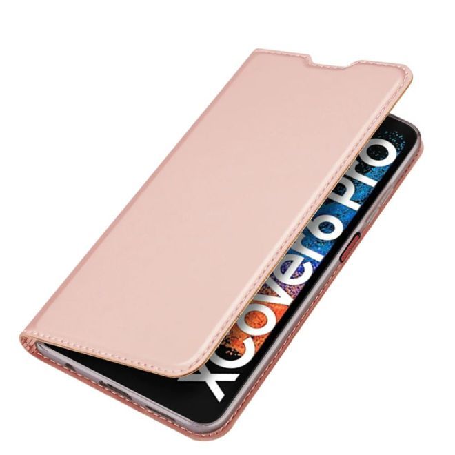 Dux Ducis - Samsung Galaxy Xcover6 Pro Hülle  - Handy Bookcover - Skin Pro Series - rosa