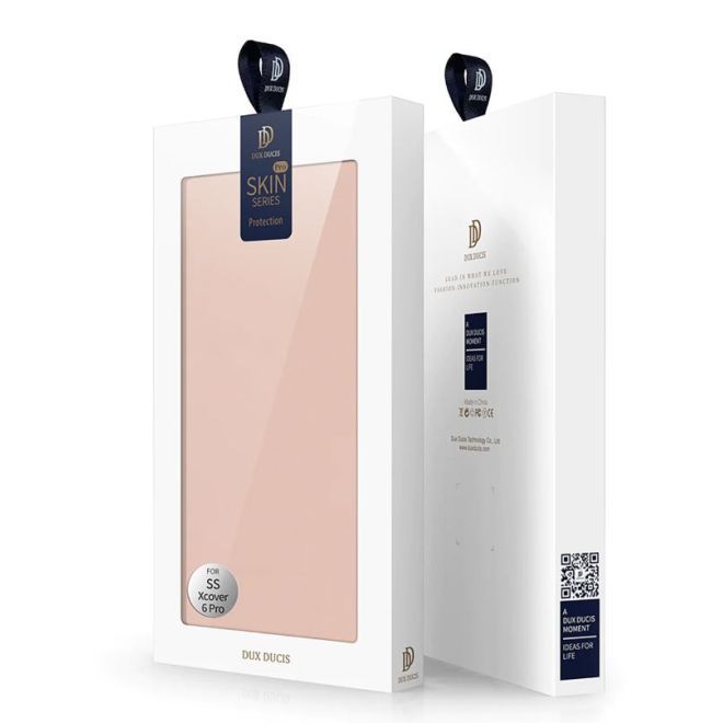 Dux Ducis - Samsung Galaxy Xcover6 Pro Hülle  - Handy Bookcover - Skin Pro Series - rosa